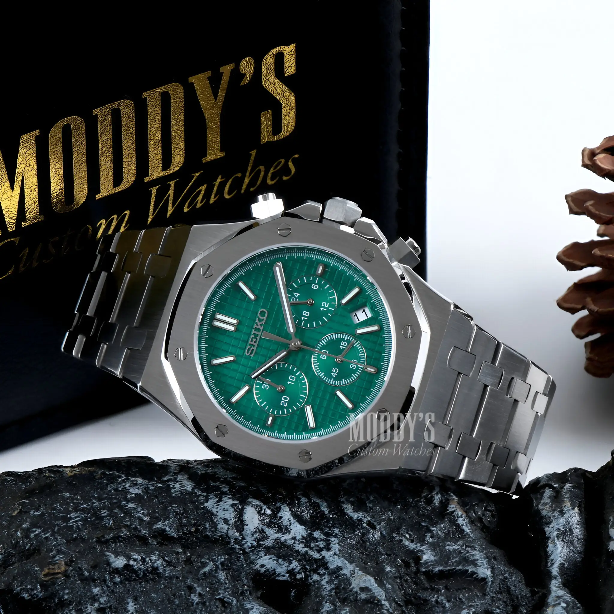 Royal Seikoak | Chrono Green - Image 12