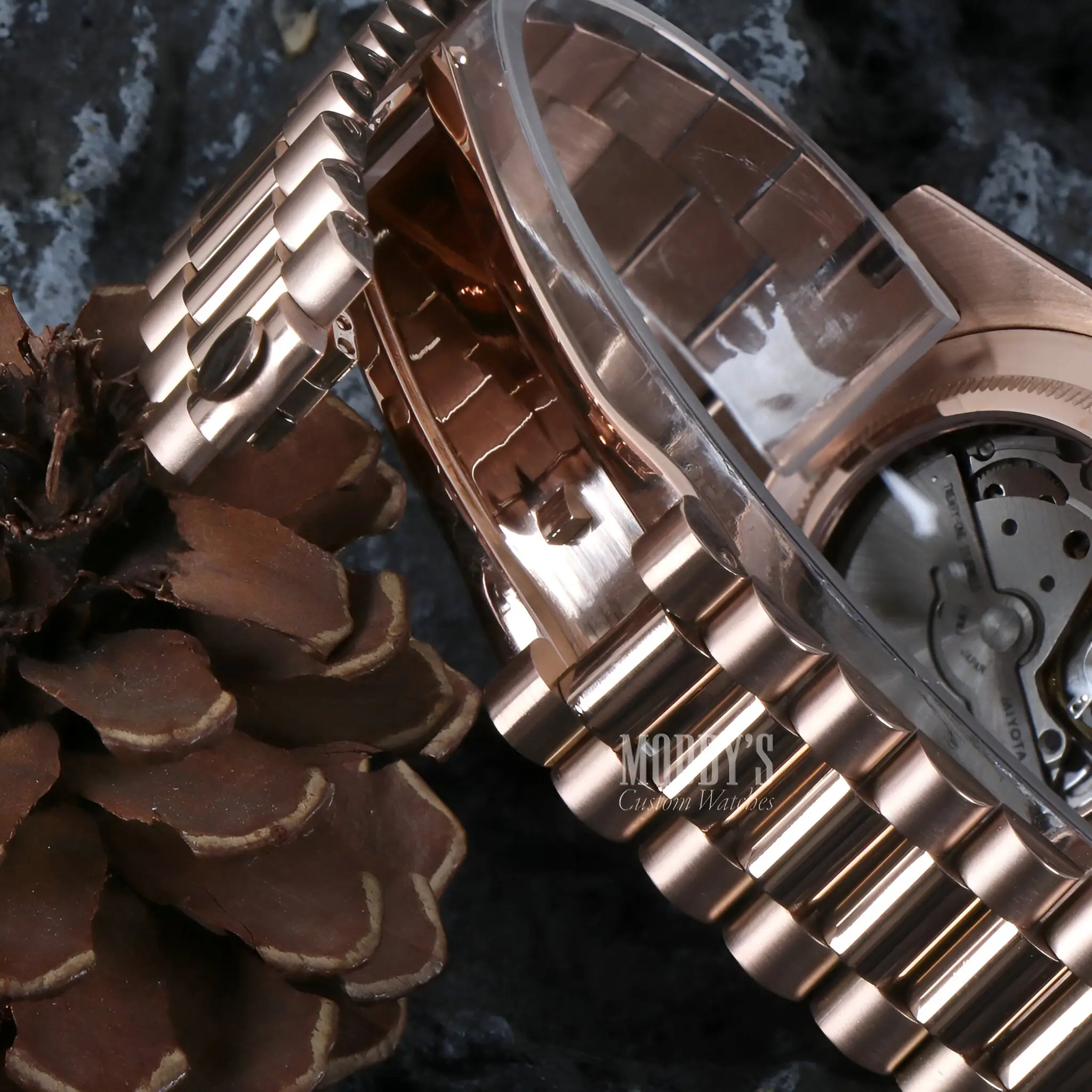 Seikojust | Daydate Rose Gold Chocolate - Image 11
