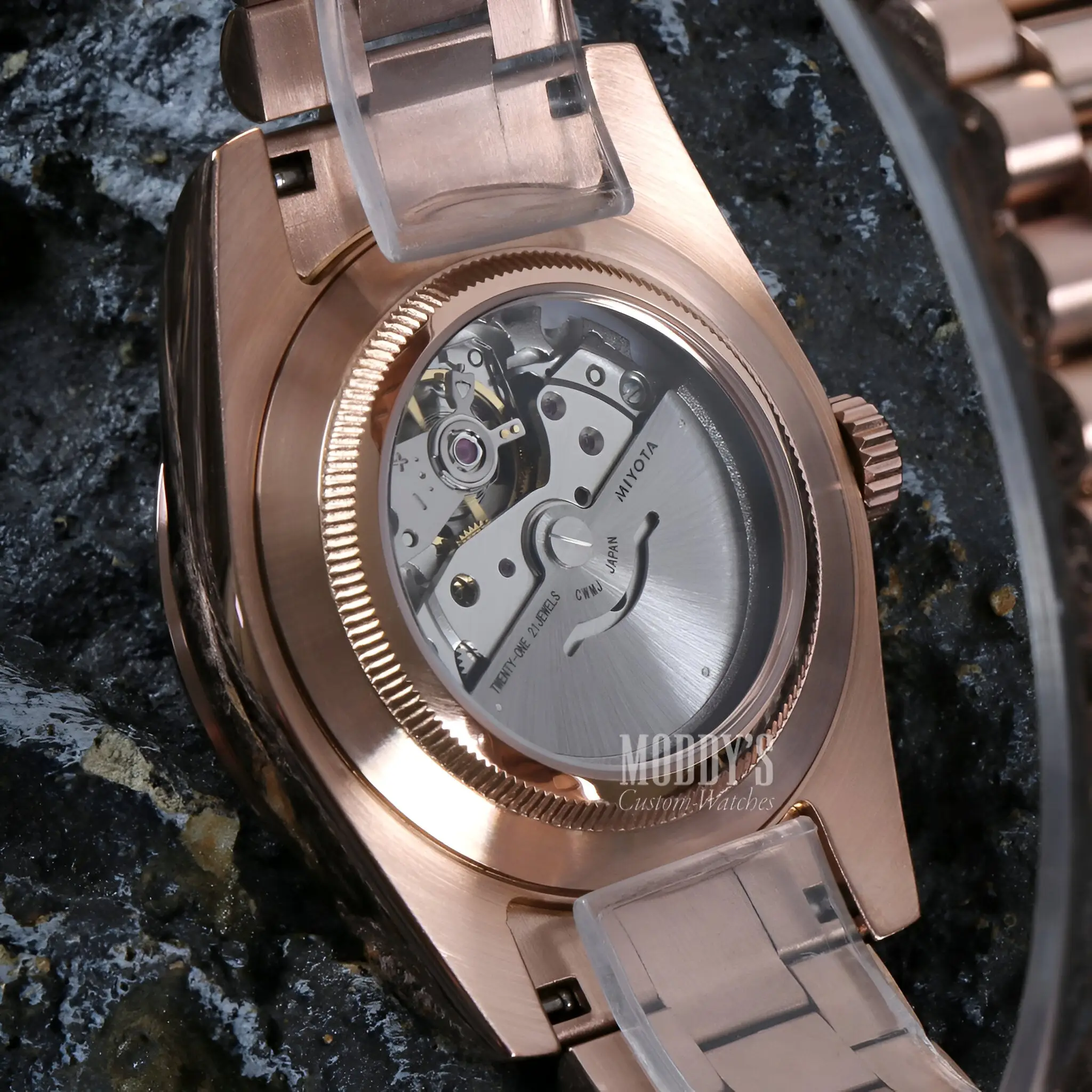 Seikojust | Daydate Rose Gold Chocolate - Image 4
